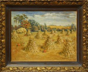 MAYHEW HICKS Bell 1900-1900,Fall Harvest,20th Century,Clars Auction Gallery US 2010-10-10