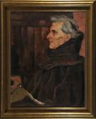 MAYR Peter Paul 1908-1987,Brustbildnis eines Mönchs,Allgauer DE 2018-07-12