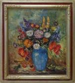 MAYRBERG Berta 1900-1900,Sommerblumen in Keramikvase,Arnold DE 2021-03-17