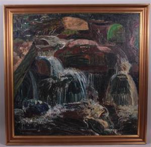 MAYRHUBER Sepp 1904-1989,Wasserfall,Palais Dorotheum AT 2017-06-08
