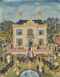 MAYS Maxwell 1918-2009,The Garden Party,1972,Skinner US 2024-03-06