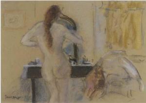 MAZE Paul Lucien 1887-1979,Jessie at her dressing table,Christie's GB 2006-08-24