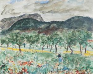 MAZE Paul Lucien 1887-1979,Rural Mountain Landscape,Shapiro Auctions US 2024-01-27