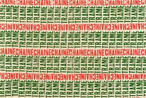 MAZEAUFROID Jean 1943,Chaine Trame vert rouge,Art Richelieu FR 2019-12-20