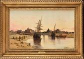 MAZELLA Jean 1800-1800,Vue d'un port,Osenat FR 2019-12-01