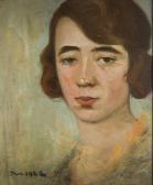 MAZUREK Ignacy 1880-1950,Portret kobiety,1922,Desa Unicum PL 2017-02-23