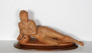 MAZZEL C.A,Reclining Nude,1961,Ro Gallery US 2010-08-25