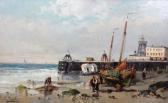 mazzetta J 1800-1800,Bathing machines at Biarritz,Bellmans Fine Art Auctioneers GB 2019-05-13