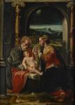 MAZZOLA BEDOLI Girolamo 1500-1569,Sacra Famiglia,Galleria Pananti Casa d'Aste IT 2024-04-19