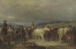 MAZZOLA Giuseppe 1850-1868,The Horse Fair,Bonhams GB 2014-09-09