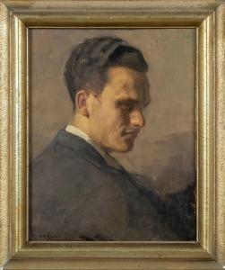 MAZZOLI Gino 1900-1974,Ritratto di giovane uomo,1935,Boetto IT 2023-06-20