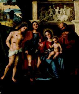 MAZZOLINO Ludovico,Madonna con il Bambino, San Giuseppe, San Sebastia,Porro & C. 2007-11-21