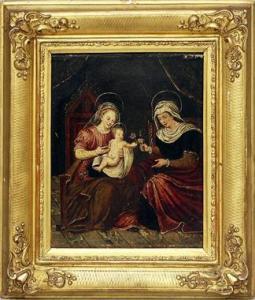 MAZZOLINO Ludovico 1480-1528,Madonna mit Kind,1830,Reiner Dannenberg DE 2019-12-05