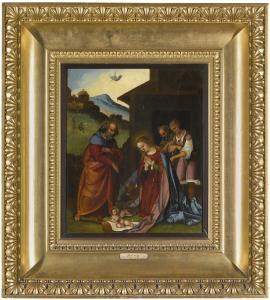 MAZZOLINO Ludovico 1480-1528,THE ADORATION OF THE SHEPHERDS,Sotheby's GB 2016-12-07