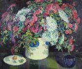 MC CUNE JONES Emma 1873-1956,Still Life with Flowers,1937,Clars Auction Gallery US 2016-12-11