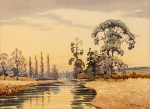 Mc Dowall H 1900-1900,River Landscape,Simon Chorley Art & Antiques GB 2020-03-17