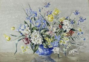 Mc Dowall H 1900-1900,Still Life of Flowers,Simon Chorley Art & Antiques GB 2017-09-19