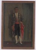 Mc Kenzie Mary 1888,portrait of the artist Herbert Christie,1930,Burstow and Hewett GB 2017-11-22