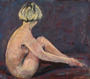 Mc Keown Sean,SEATED NUDE,Ross's Auctioneers and values IE 2020-07-15
