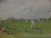 MC KIVRAGAN TERRY 1929-2013,cricket on the village green,Crow's Auction Gallery GB 2017-06-07