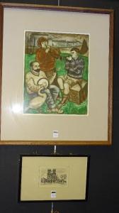 MC VEIGH MICHAEL 1957,Musicians by Galway Bay,Shapes Auctioneers & Valuers GB 2017-05-06