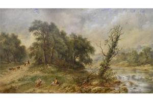 MCARTHUR G.M 1800-1800,A rest by the wayside,Ewbank Auctions GB 2015-06-17