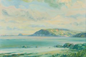 McAULEY Charles J. 1910-1999,THE ANTRIM COAST,Ross's Auctioneers and values IE 2024-04-17