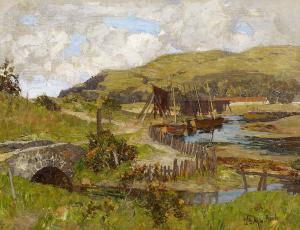 MCBRIDE Alexander 1859-1955,Landschaft bei Edinburgh,Van Ham DE 2012-10-24
