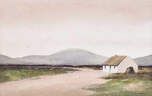 MCBROOM W.B,IRISH THATCHED COTTAGE & BOGLANDS,Ross's Auctioneers and values IE 2020-01-29