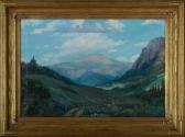 McBURNEY James Edwin 1868-1955,Mt. St. Helens,1930,Barridoff Auctions US 2020-10-17