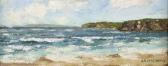 MCCARTHY A.R,SEASCAPE, BALLYBUNION,Ross's Auctioneers and values IE 2013-04-03