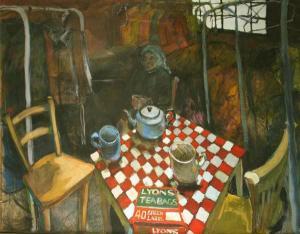 MCCARTHY Maeve 1964,The Cloakroom - Tea Break,1985,De Veres Art Auctions IE 2010-04-13