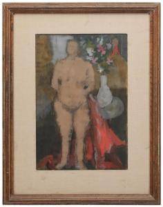 MCCARTIN Jan 1909,Nude in an Interior,Brunk Auctions US 2012-11-10
