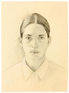 MCCLEARY Dan 1952,Untitled (Portrait of Unknown Person),1996,Los Angeles Modern Auctions 2015-10-11