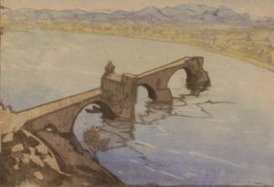 McCLINTOCK Maidhi 1888,Bridge at Avignon,Burstow and Hewett GB 2008-09-24