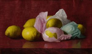 MCCLOSKEY William Joseph 1859-1941,Still Life with Wrapped Lemons,1895,Sotheby's GB 2022-05-24