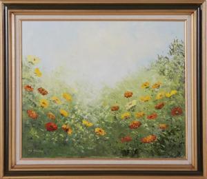 mccollum dee,POPPIES IN FIELD,2016,Charlton Hall US 2016-07-22