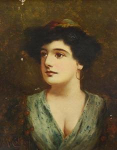 MCCOLVIN John 1880-1910,Portrait of a lady,Golding Young & Mawer GB 2017-06-14