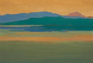 McCOMAS Francis John 1875-1938,Mountain reflections,John Moran Auctioneers US 2023-11-14