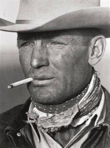 McCOMBE Leonard 1923-2015,Portrait of Texas Cowboy Clarence Hailey Long,1949,Christie's 2010-11-26