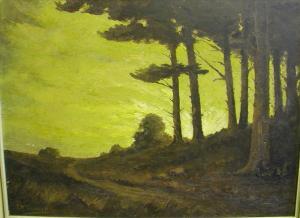 MCCORMACK Robert 1900,a tree lined lane at sunset,Dreweatt-Neate GB 2005-05-26