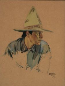 mccormick howard 1875-1943,Cowboy from Polacca, AZ,Weschler's US 2008-12-06