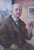 McCRACKEN Francis 1879-1959,Self Portrait,International Art Centre NZ 2011-11-10
