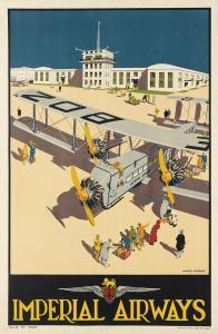 MCCREADY HAROLD,IMPERIAL AIRWAYS,1929,Swann Galleries US 2014-10-14
