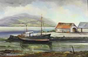 MCCREADY Owen,The Harbour Dunfanaghy Donegal,Gormleys Art Auctions GB 2015-04-14
