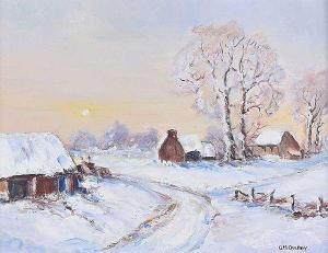 MCCREADY Owen,WINTER LANDSCAPE, COUNTY ANTRIM,Ross's Auctioneers and values IE 2019-01-16