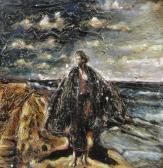 MCCREE Johnathan 1963,figure by the sea,Burstow and Hewett GB 2013-09-25
