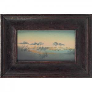 MCDERMOTT ELIZABETH 1875-1944,landscape scene,1914,Treadway US 2009-06-06