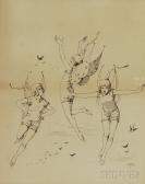 MCDERMOTT Jessie 1800-1800,Three Foolish Fairies,1882,Skinner US 2014-02-12