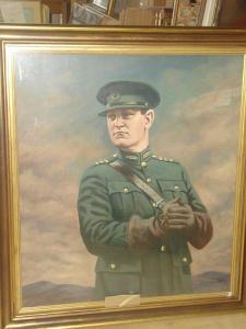 McDermott Seàn 1900-2000,A portrait of Michael Collins, in uniform, before ,Bonhams GB 2010-10-05